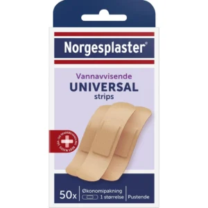 Plaster NORGESPLASTER Uni. Økonomi 50stk