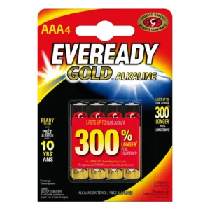 Batteri EVEREADY GOLD AAA/LR3 (4)