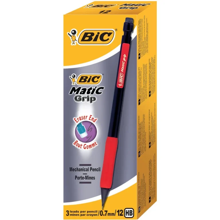 Trykkblyant BIC Matic 0,7 grip ass (12)