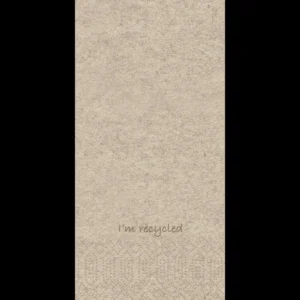 Serviett DUNI 2L 40cm 1/8br resirk (300)