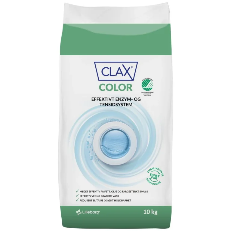 Tøyvask CLAX Color 10kg