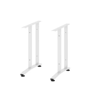 Skrivebordsben PRIMA hvit metall (2)