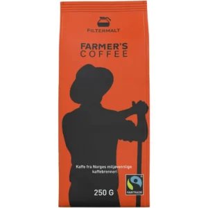 Kaffe FARMERS Fairtrade filtermalt 250g
