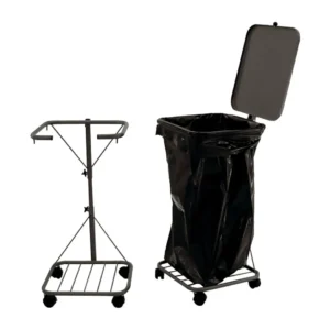 Avfallsstativ HYKAB økonomi m/hjul