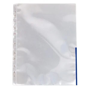 Signallomme ESSELTE A4 kant blå (100)