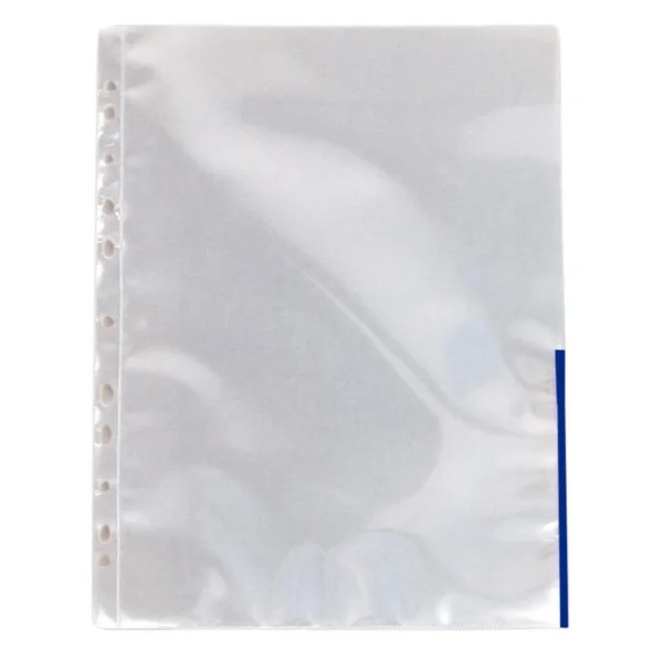 Signallomme ESSELTE A4 kant blå (100)