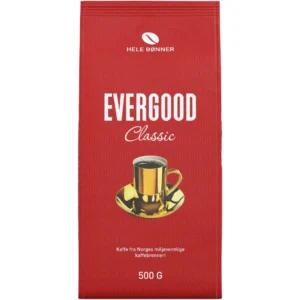 Kaffe EVERGOOD classic hele bønner 500g