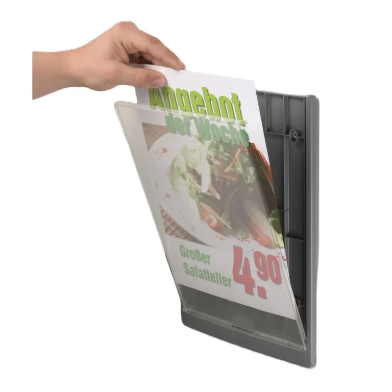 Skiltholder DURABLE A4 klikk