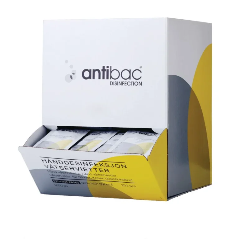 Hånddesinfeksjon ANTIBAC våtserv. (250)