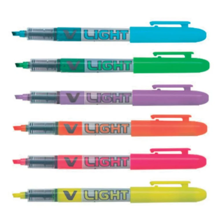 Tekstmarker PILOT V Liquid Light ass (6)