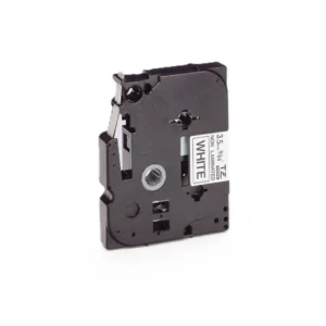 Tape BROTHER TZe-N201 3,5mmx8m sort/hvit