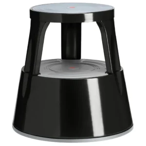 Taburett TWINCO metall høyde 41cm sort