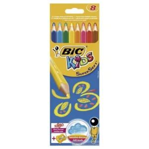 Fargeblyant BIC Supersoft (8)