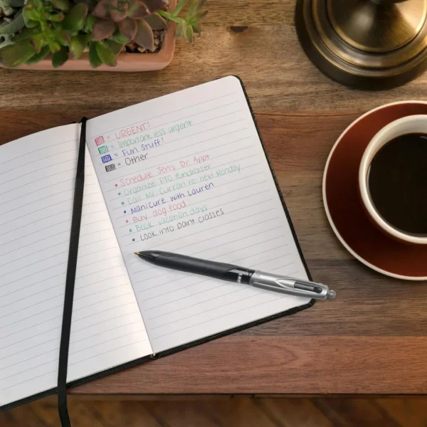 Kulepenn BIC 4 farger M grip pro