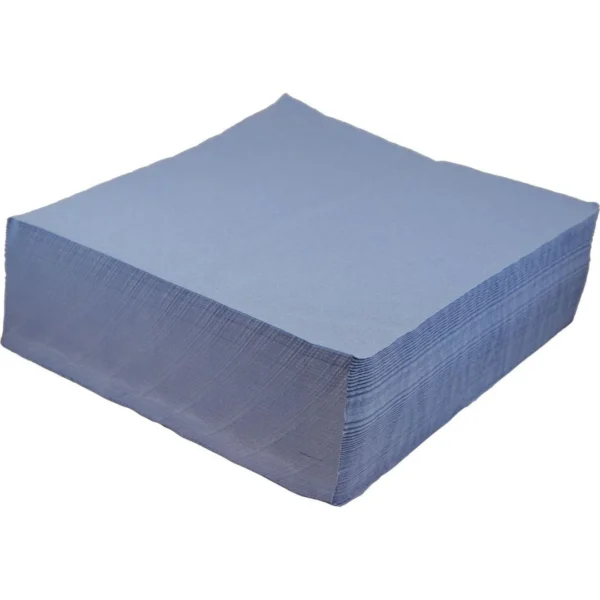 Tannlegeserviett FINESS 37x38 blå (1000)
