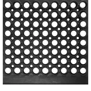 Avskrapningsmatte Yoga L 91x152cm sort