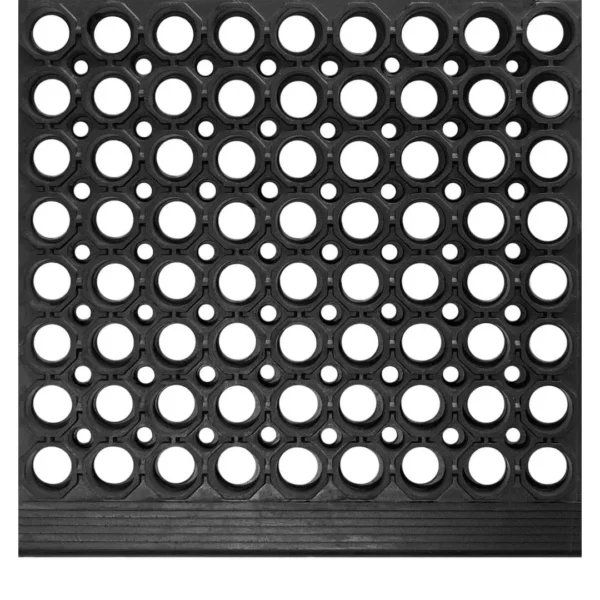 Avskrapningsmatte Yoga L 91x152cm sort