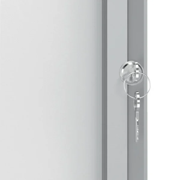 Oppslagstavle NOBO låsbar ute 71X67cm