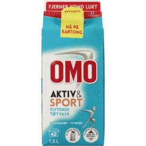 Tøyvask OMO Aktiv & Sport 1,5L