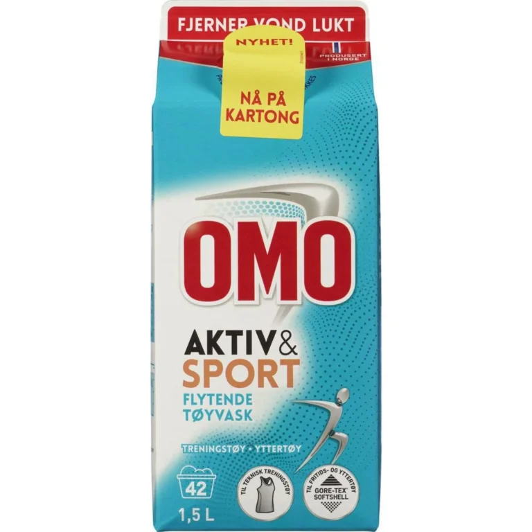 Tøyvask OMO Aktiv & Sport 1,5L