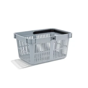 Handlekurv NORDISKA PLAST 27L grå