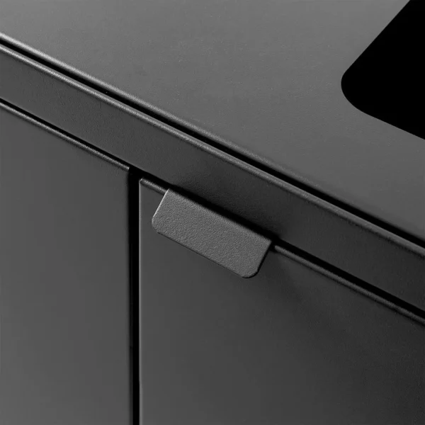 Avfallsbeholder BICA 871 2x45L antrasitt