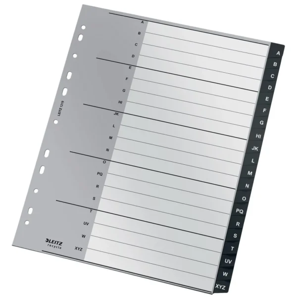 Register LEITZ Recycle A-Z A4+ PP