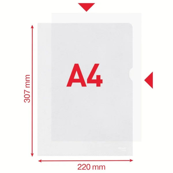 Plastomslag ESSELTE A4 160my (100)