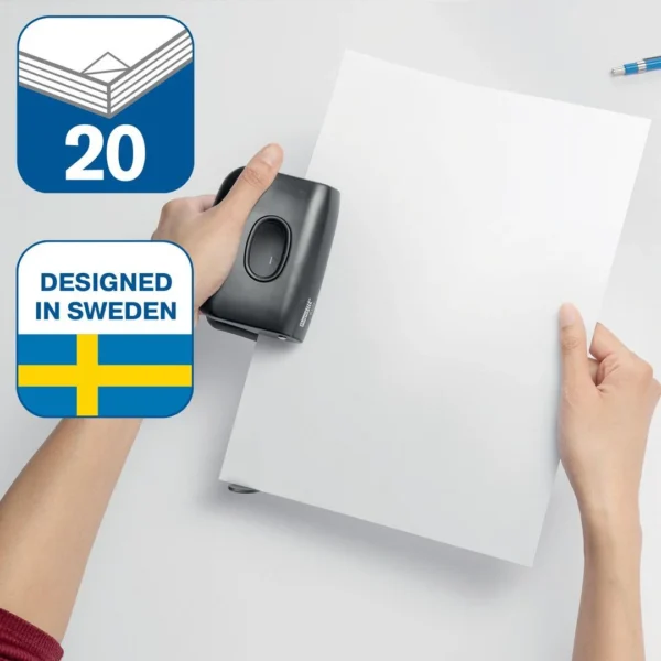 Hullemaskin RAPID 2hull/20ark sort