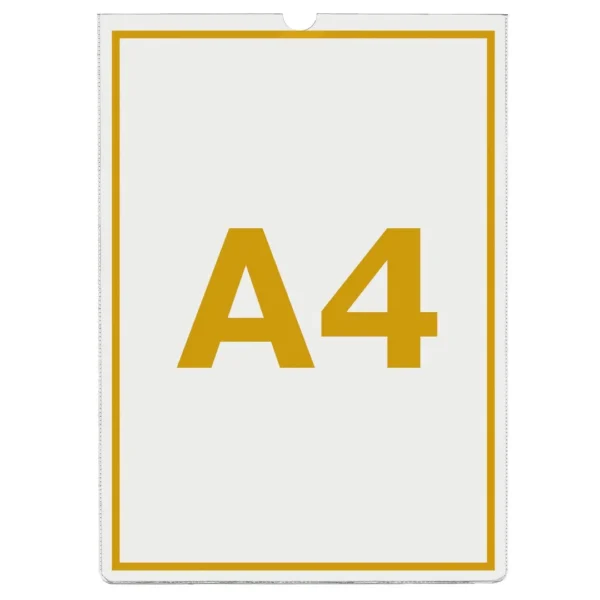 Plastomslag ESSELTE A4 105my topp klar