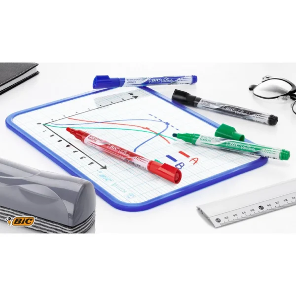 Whiteboardpenn BIC Velleda pocket rød