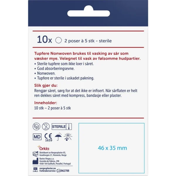 Sårrens NORGESPLASTER Tupfere (10)