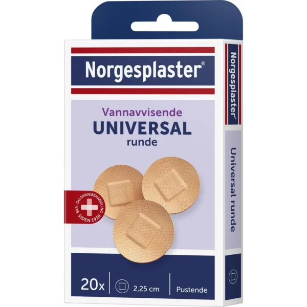 Plaster NORGESPLASTER Univ. Runde 20stk