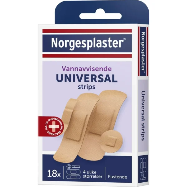Plaster NORGESPLASTER Universal 18stk