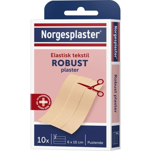 Plaster NORGESPLASTER Robust Teks.10stk
