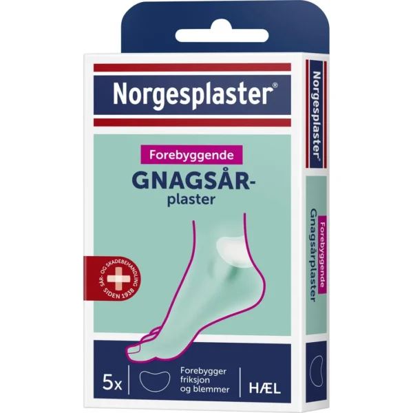Plaster NORGESPLASTER gnagsår hæl (5)