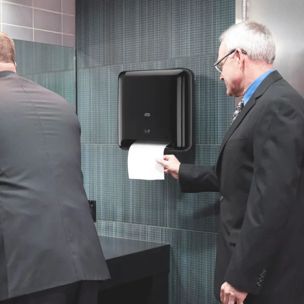 Dispenser TORK sensor håndtørk H1 sort