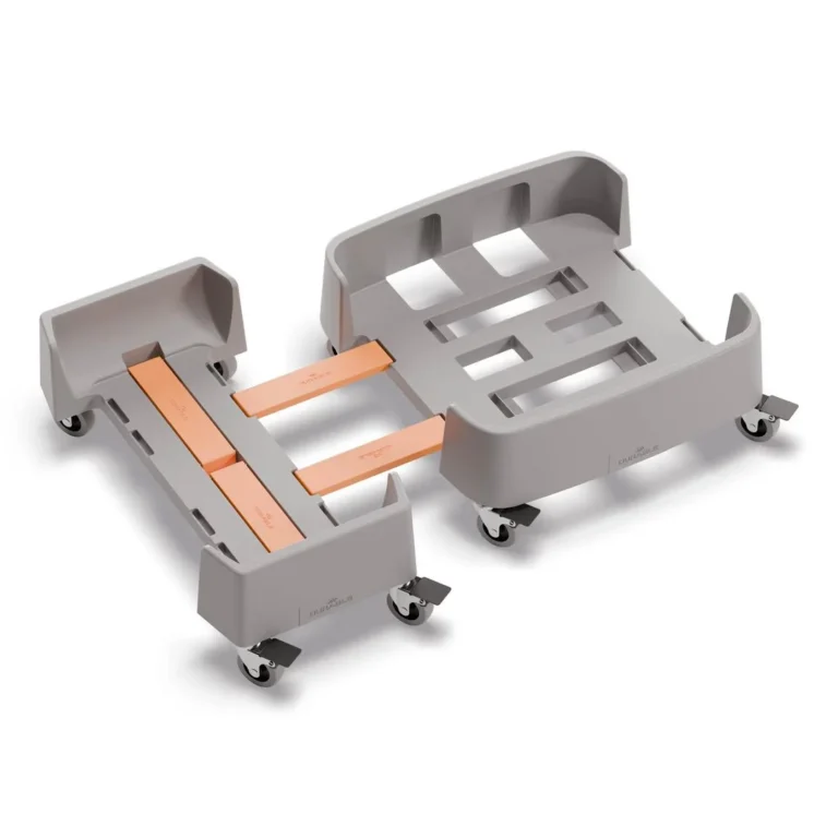 Vogn DURABIN for 60L avfallsbeholder grå - Bilde 8