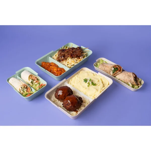 Matbeger Return&Reuse PP 675ml grønn