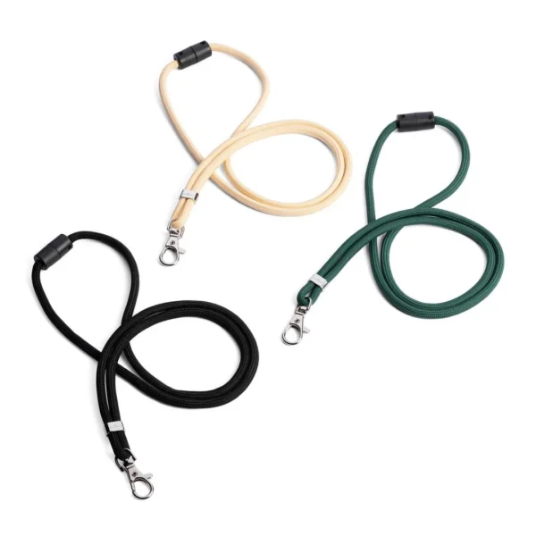 Halssnor DURABLE rPET m/karabinkrok (10)