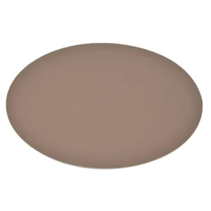 Bordbrikke West PVC 43,5x28 oval lysbrun