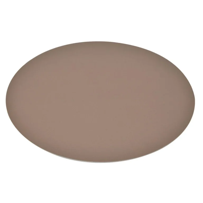 Bordbrikke West PVC 43,5x28 oval lysbrun