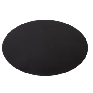 Bordbrikke West PVC 43,5x28cm oval sort