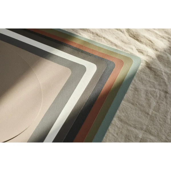 Bordbrikke West PVC 43,5x28cm sand