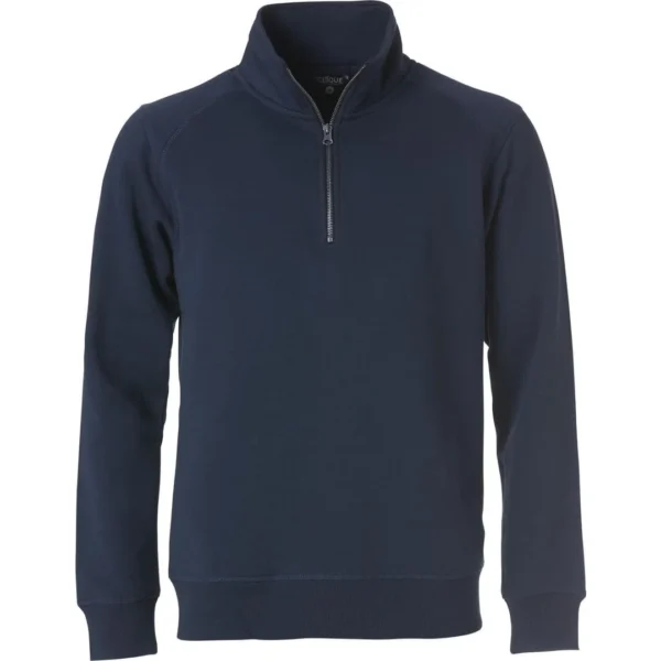 Genser CLIQUE half zip S marineblå