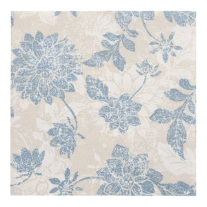 Serviett PAPSTAR 3L 40cm Blomst blå (50)