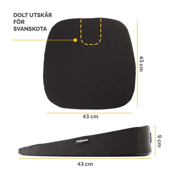 Sittepute FELLOWES Breyta wedge