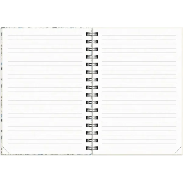 Dagbok GRIEG Time A5 spiral 2026 blomst