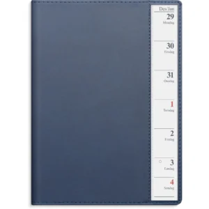 Ukekalender GRIEG Scorpio A5 2026 blå