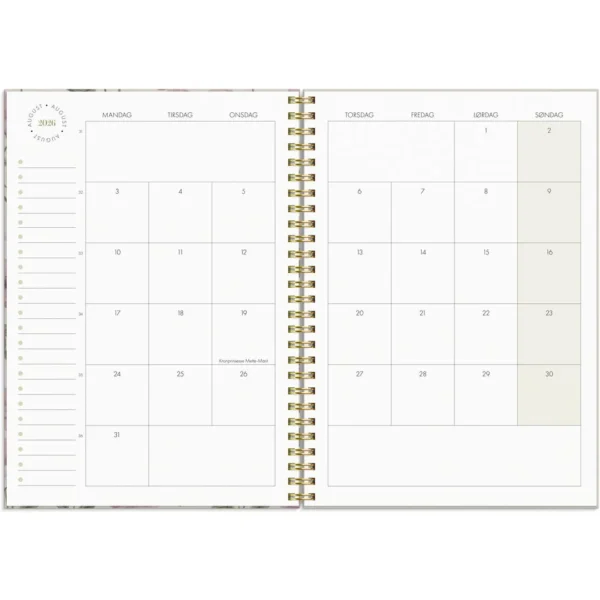 Kalender Life Planner 2026 Essentials A5